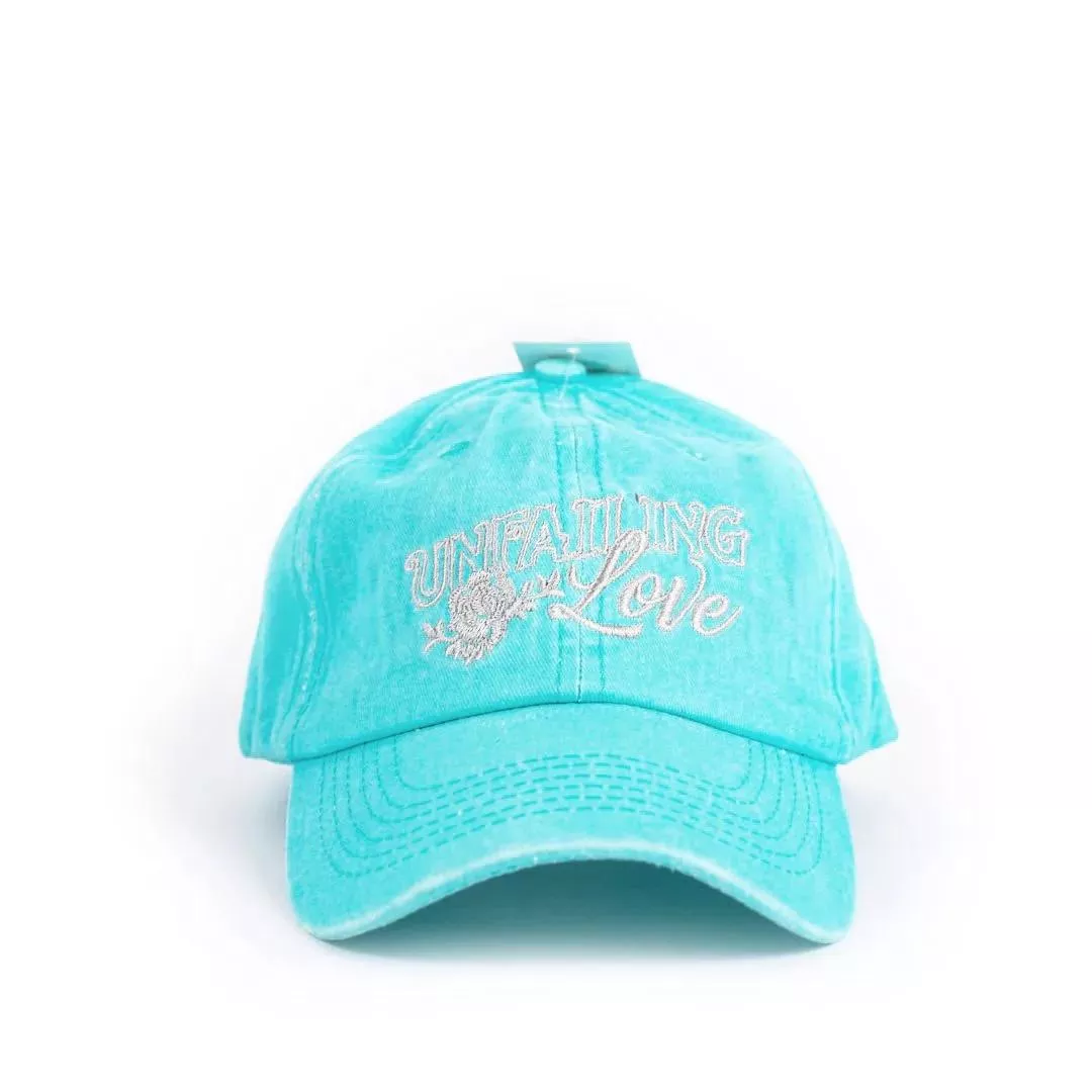 Unfailing Love Hat (Teal)
