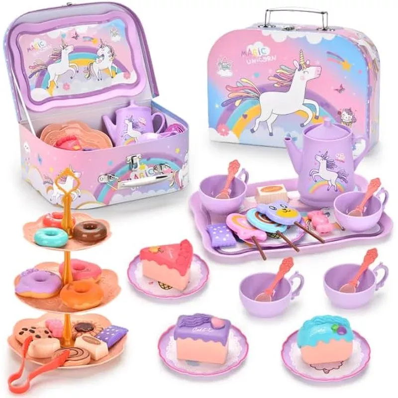 Unicorn Tea Party Set 44Pcs