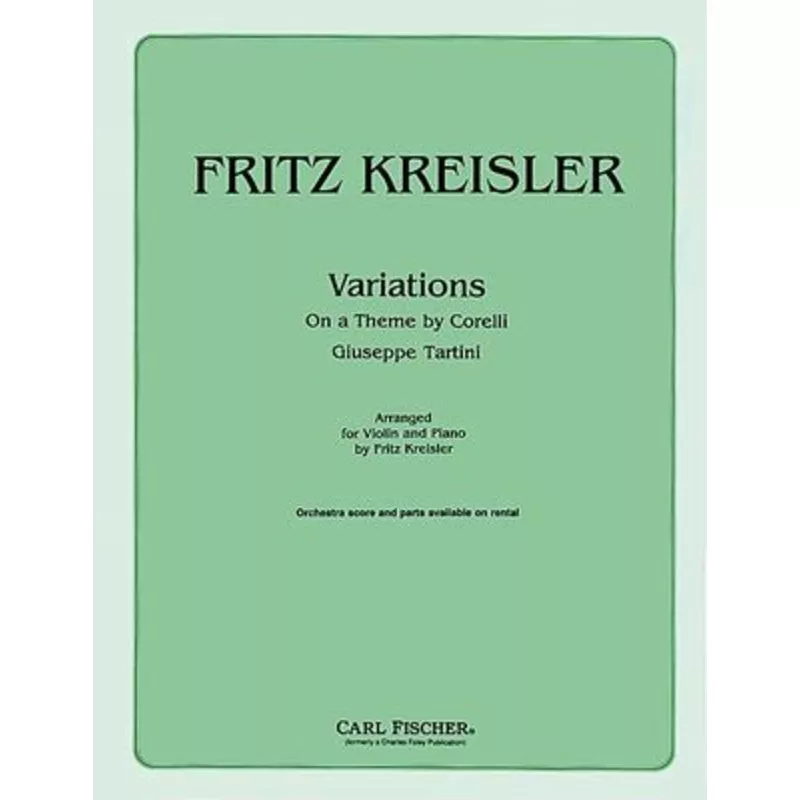 Variations on a Theme By Corelli Violin/Piano