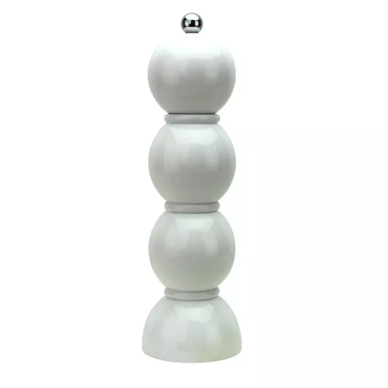 White Bobbin Salt and Pepper Grinder