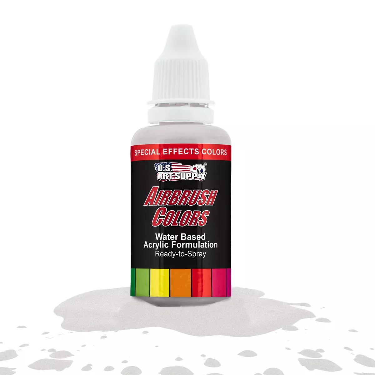 White Pearl, Pearlized Special Effects Acrylic Airbrush Paint, 1 oz.