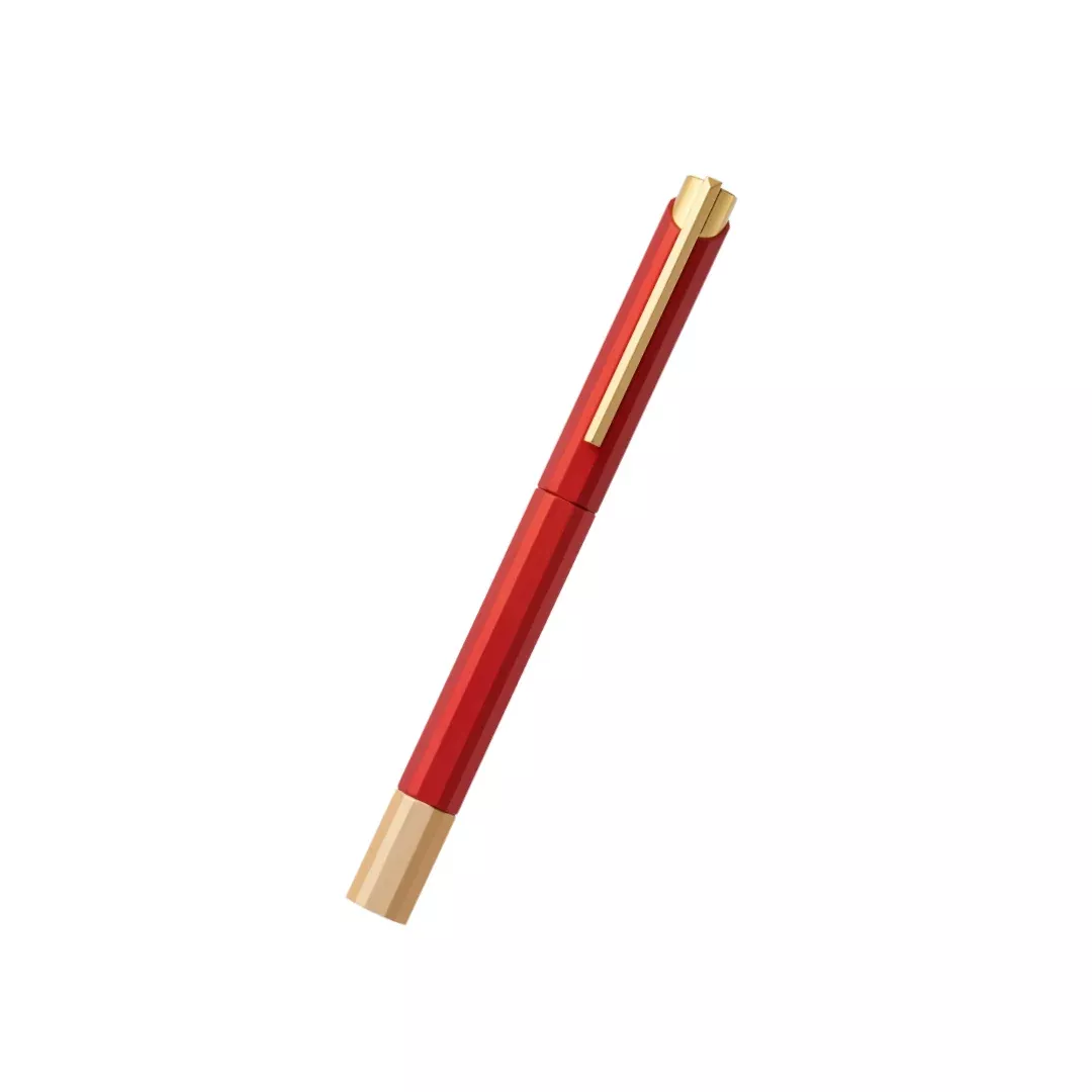 Ystudio Glamour Evolve-Bihex Rollerball Pen Marsala