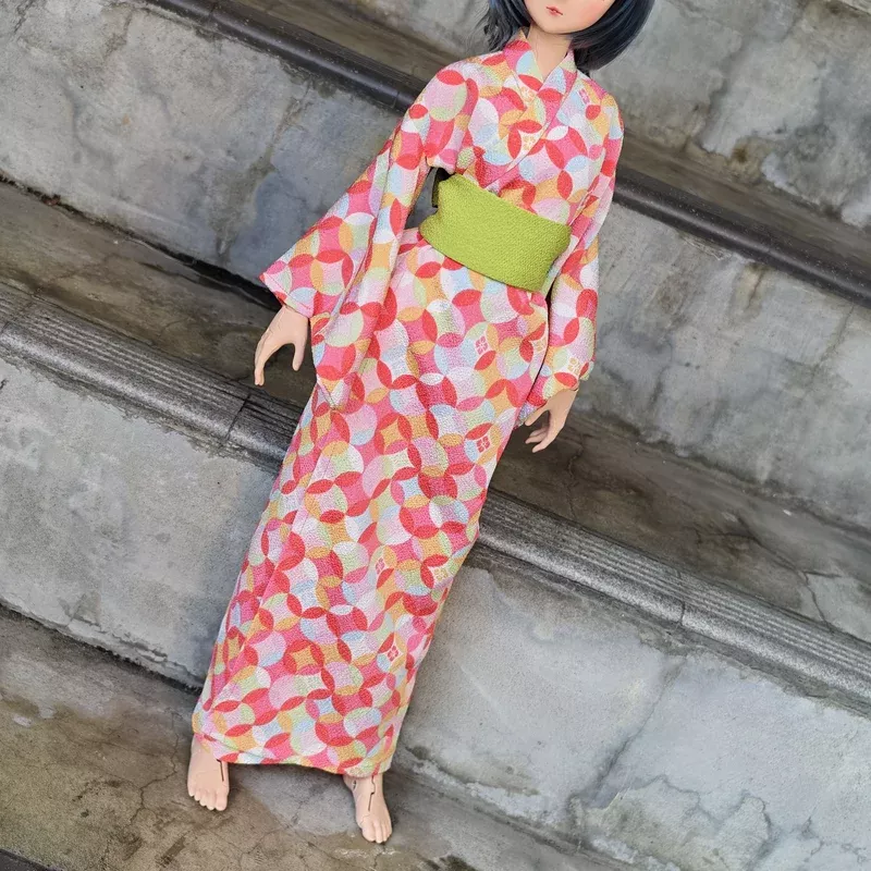 Yukata (Pink & Green)